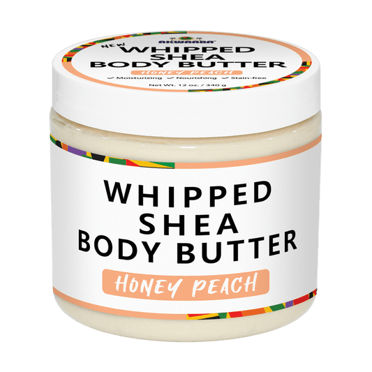 AKWAABA Whipped Shea Body Butter Honey Peach