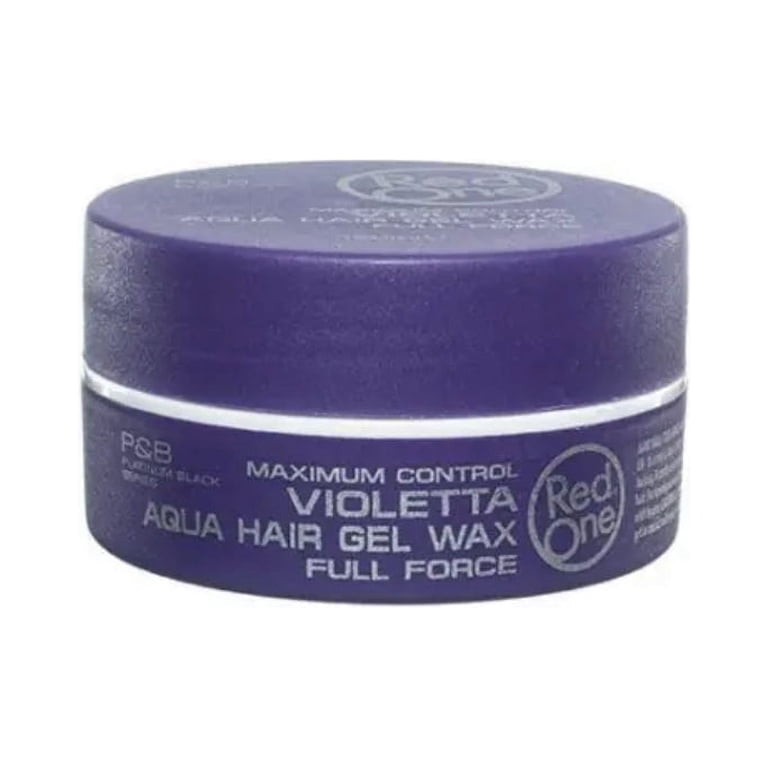 Red One Violetta Aqua Hair Gel Wax (5oz)