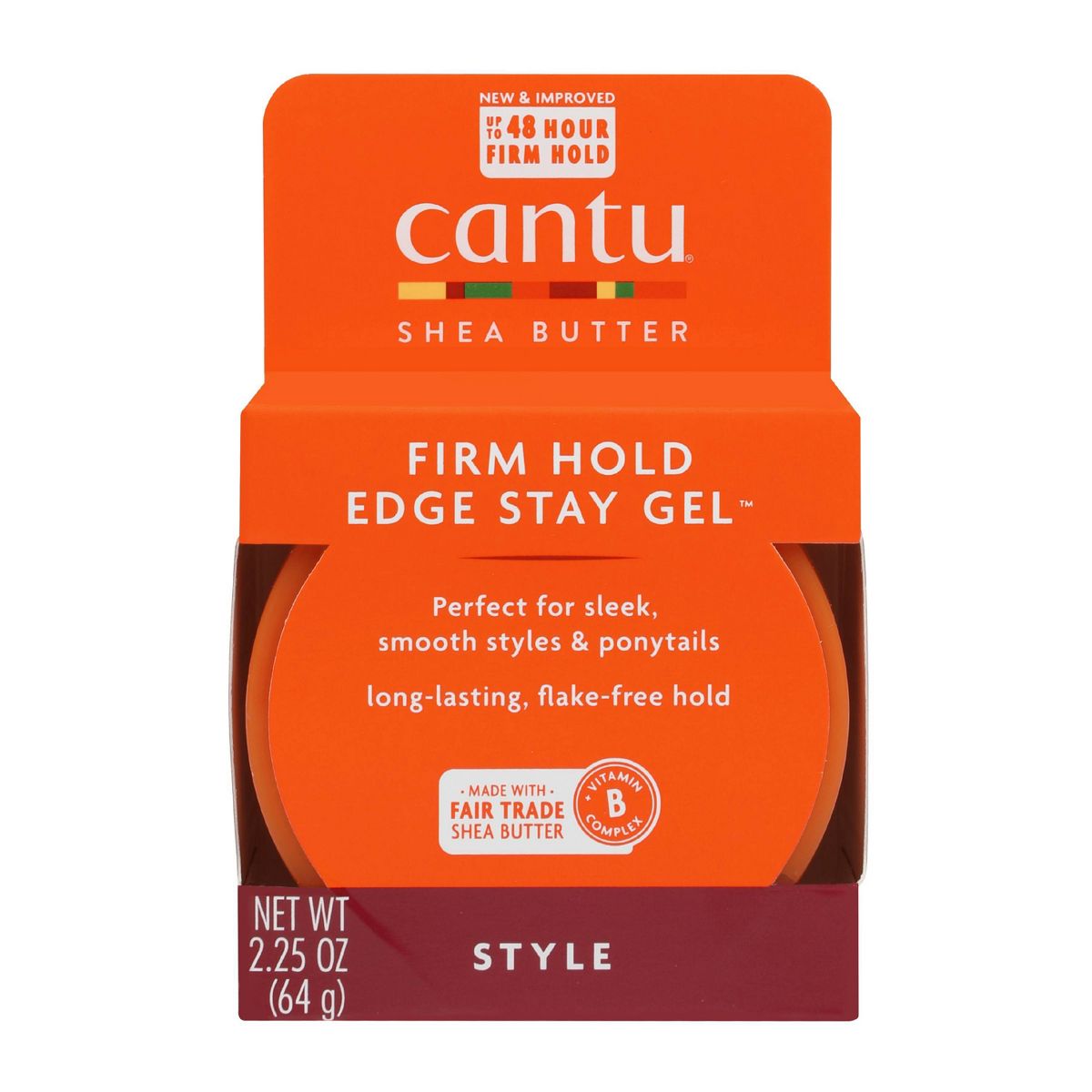 Cantu Extra Hold Edge Stay Gel - 2.25oz