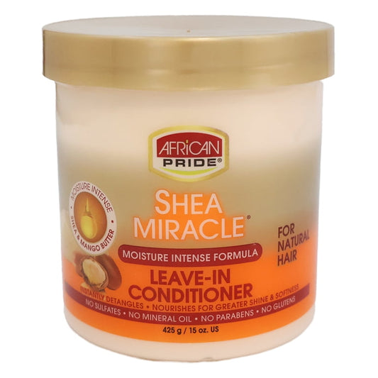 African Pride Shea Miracle Leave-In-Conditioner, 15 Oz.