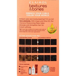 Clairol Texture & Tones Natural Black 1N