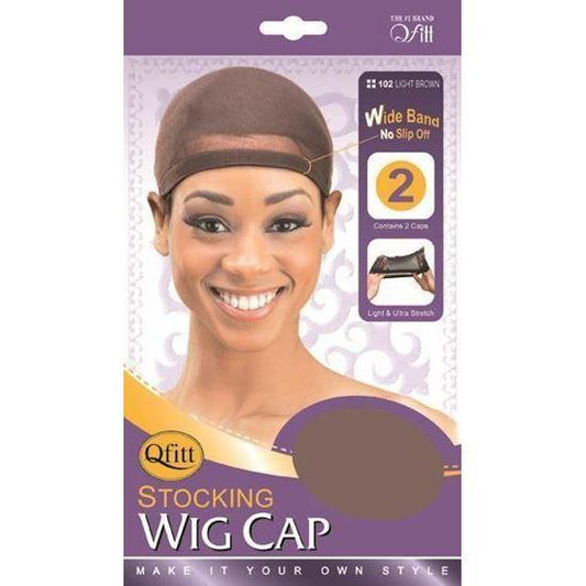 Qfitt Wig Cap Brown