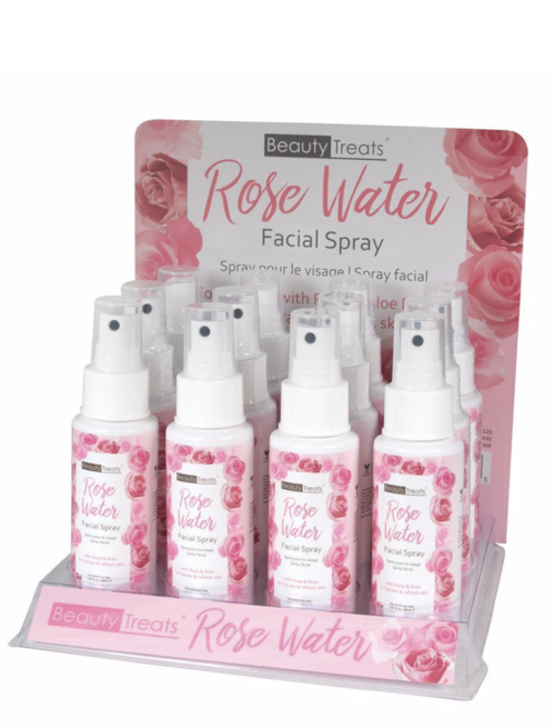 Beauty Treats Rose Water Facial Spray 2.8 fl oz / 8ML #129