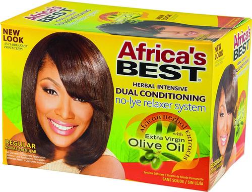 Africa's Best No-Lye Dual Conditioning Relaxer System (Reg & Super)