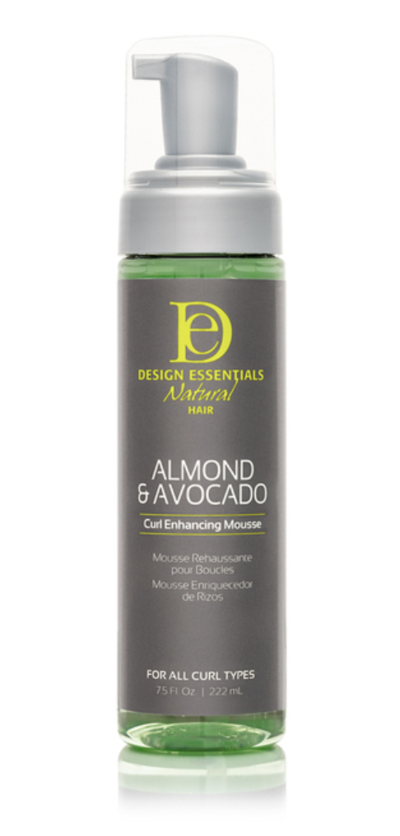 Design Essential Almond & Avocado Curl Mousse