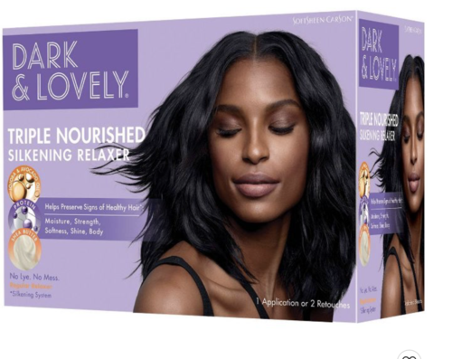 Dark & Lovely Triple Nourish Silkening Relaxer Kit