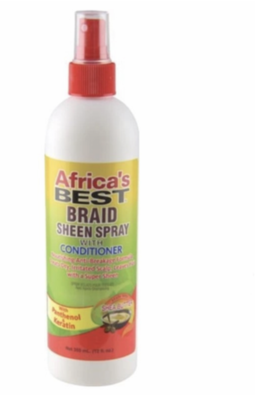 Africa's Best Braid Sheen w Conditioner 12 oz