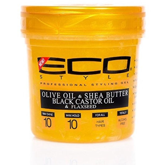 Eco Style Castor & Flaxseed Oil Gold Gel 16oz