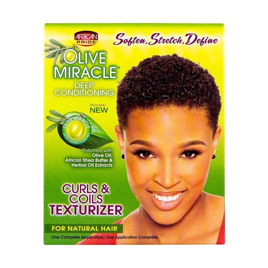 African Pride Curls & Coils Texturizer Kit