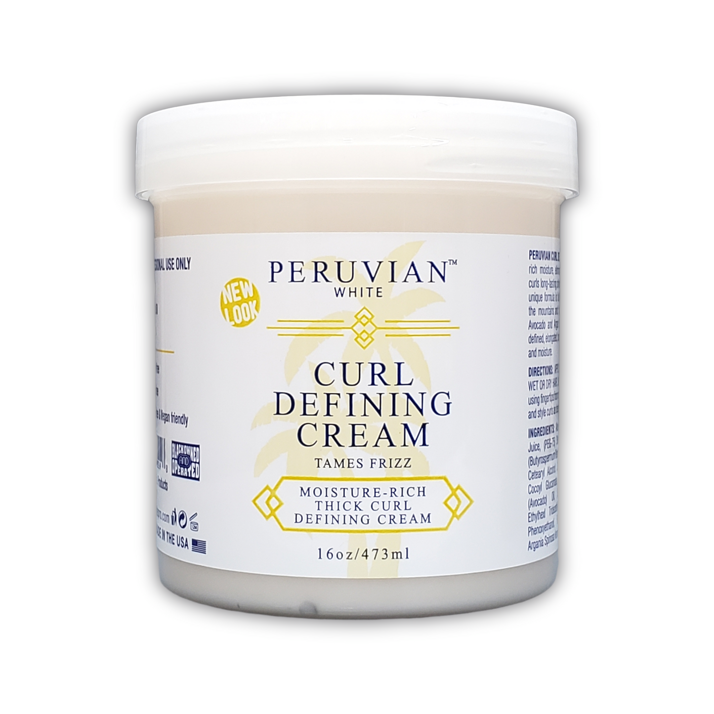 Peruvian White Curl Defining Cream