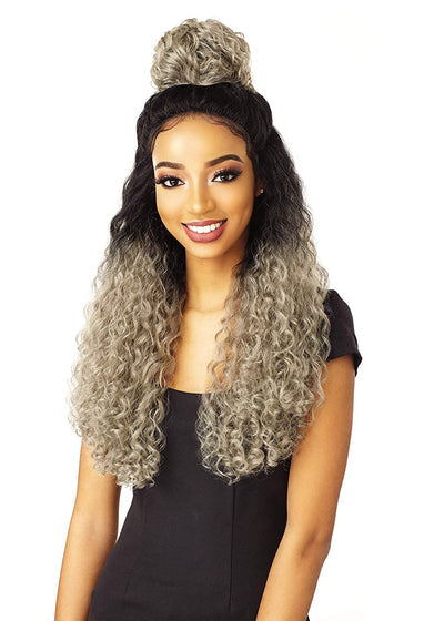 Sensationnel Synthetic Cloud Vixen Multi Part Swiss Lace Front