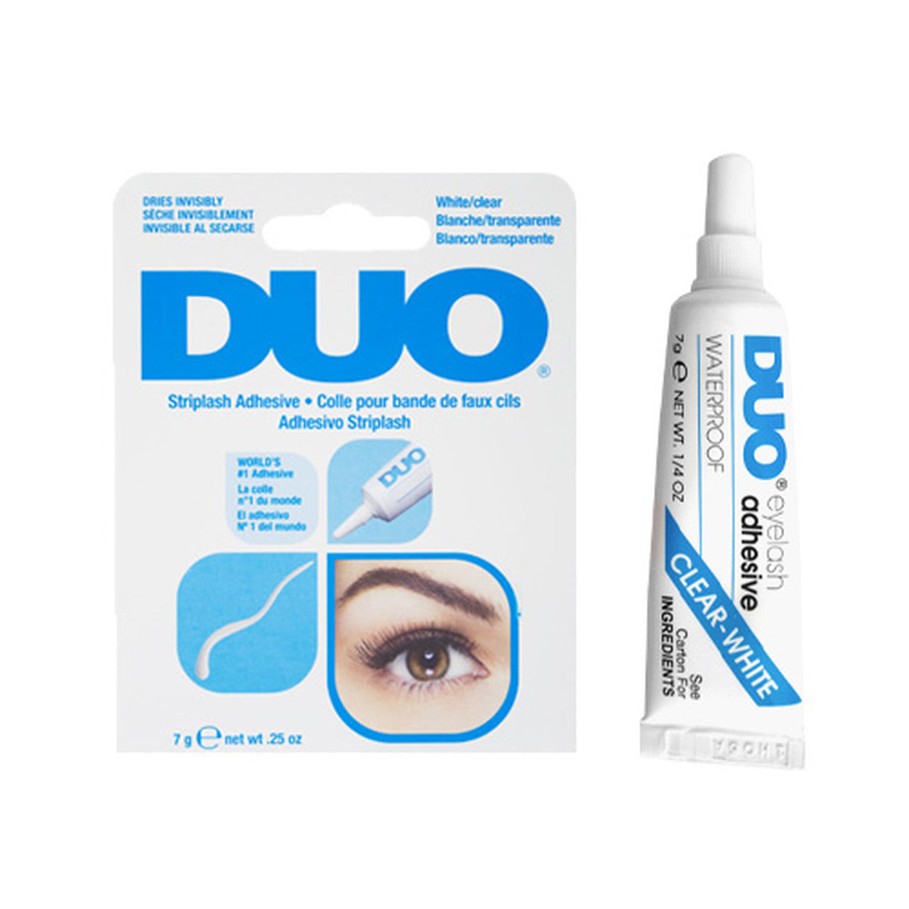 Duo Striplash Adhesive 0.25 oz (Dark & Clear)